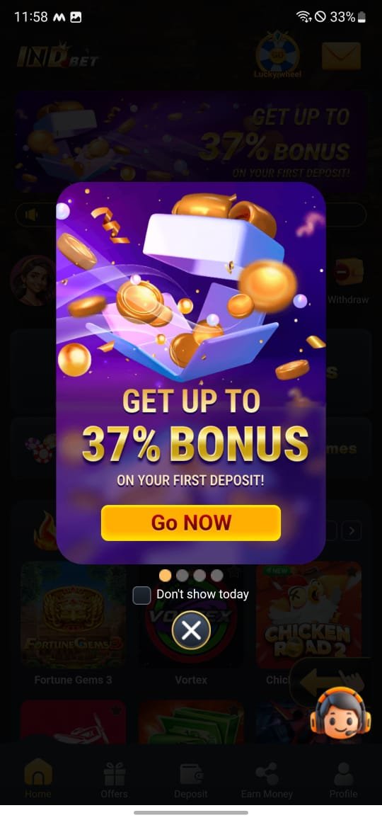 INDbet screenshot 2